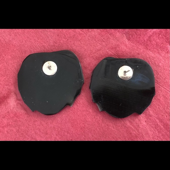 Lee Sands earrings. Excellent vintage condition. - Picture 3 of 3